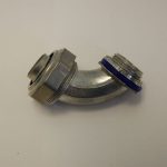ELT-15090  CONECTOR CURVO PARA TUBO LICUATITE DE 38 MM (1 1/2"""") MARCA CROUSE HINDS DOMEX