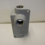 CONDULET SERIE RECTANGULAR TIPO  FSCA  DE 19MM. ( 3/4 ), MCA. CHD.