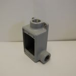 CONDULET SERIE RECTANGULAR TIPO  FSR  DE 13MM. ( 1/2 ), MCA. CHD.