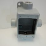 CONDULET SERIE RECTANGULAR TIPO  FSX  DE 19MM. ( 3/4 ), MCA. CHD.