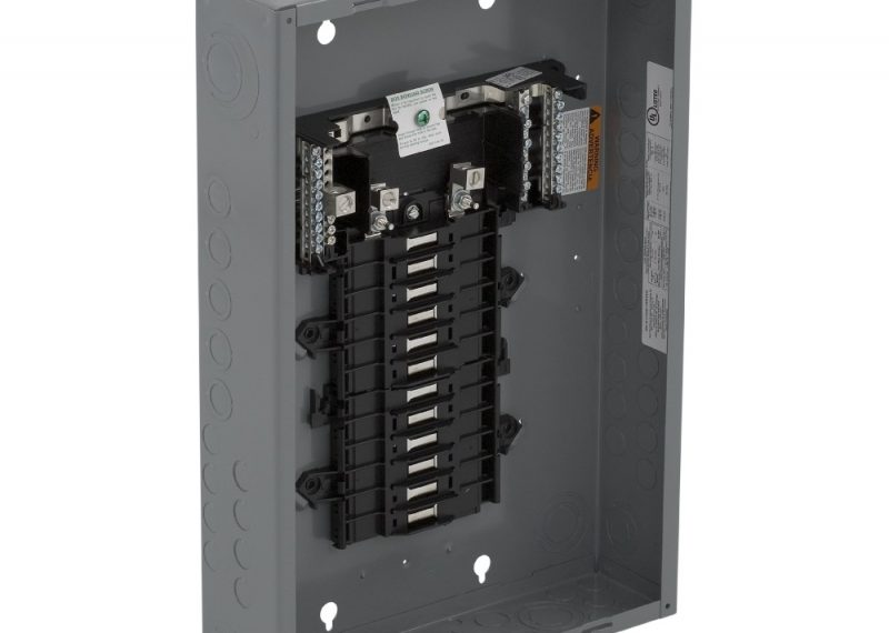 Caja con interior para centro de carga de 24 polos. 125 A. Monofásico