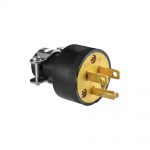 1709-BOX | CLAVIJA DE HULE CON ABRAZADERA 15A 125V | ARROW HART