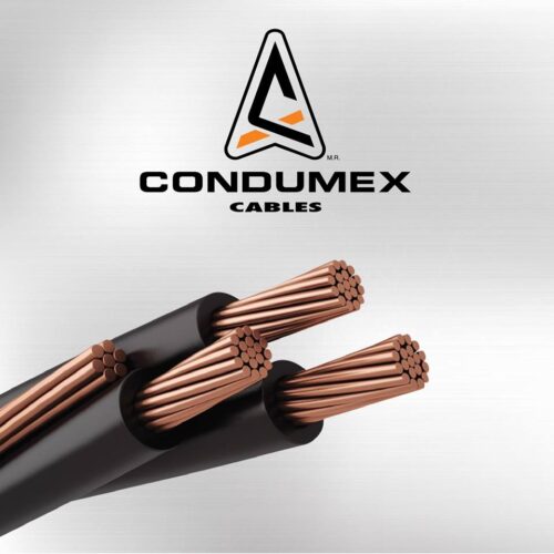 CABLE THWLS VINANEL-XXI CAL. 14 AWG. 600V. 90°C COLOR VERDE MCA. CONDUMEX