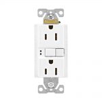 CONTACTO DUPLEX CON CIRCUITO INTERRUPTOR FALLA A TIERRA BCO C/TAPA | ARROW HART