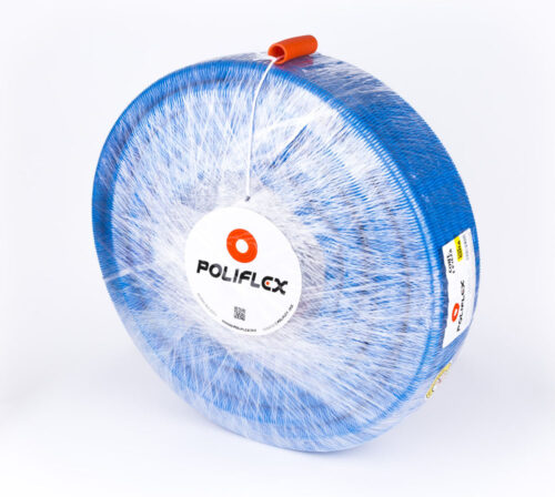 Poliflex telecomunicaciones azul con guía plástica de 3/4" rollo con 50 m