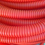 Poliflex naranja 1" con guía rollo con 50 m