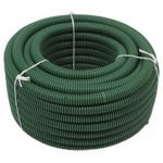 Polilfex verde de 1/2" con guía plástica rollo con 100 m