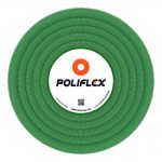 Polilfex verde de 1/2" con guía plástica rollo con 100 m
