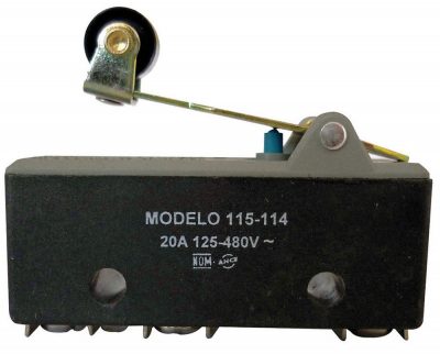 115-052 | MICRO INTERRUPTOR BASICO C/BOTON PULSAR 15A 480V | ARROW HART