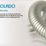 TUBO FLEXIBLE DE ACERO DE 9 MM (3/8) MARCA TUBOS MEXICANOS FLEXIBLES