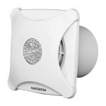 EXTRACTOR DE AIRE AXIAL 4" OPERACION SILENCIOSA ACABADO BLANCO | MASTERFAN