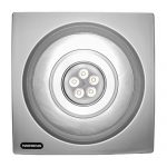 EXTRACTOR DE AIRE CENTRIFUGO 8" DUCTO DE SALIDA 4",OPERACION SILENCIONSA, SATINADO | MASTERFAN