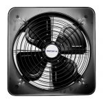 EXTRACTOR DE AIRE AXIAL INDUSTRIAL DE 24" PINTURA ELECTROESTATICA NEGRO MATE LAMINA DE ACERO | MASTERFAN