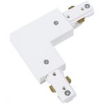 CONECTOR ESCUADRA P/RIEL NEGRO