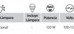 Toledo I | EXTERIOR MURO S/L100-240VE27X2 | Tecnolite