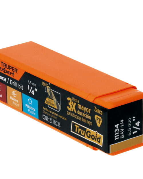 BROCA DE ALTA VELOCIDAD 1/4