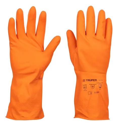 GUANTES LATEX LIMPIEZA GRANDE  TRUPER
