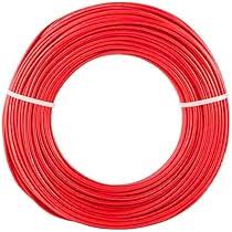 CABLE CON AISLAMIENTO TIPO THW CAL. 14 AWG 600V. COLOR ROJO - IUSA