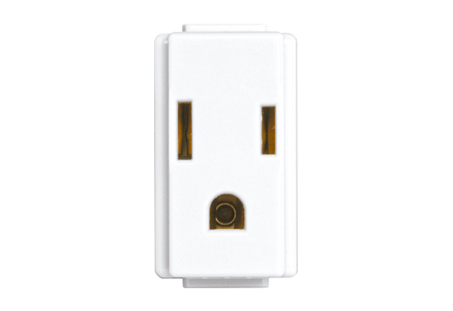 TOMA DE CORRIENTE POLARIZADA Y ATERRIZADA