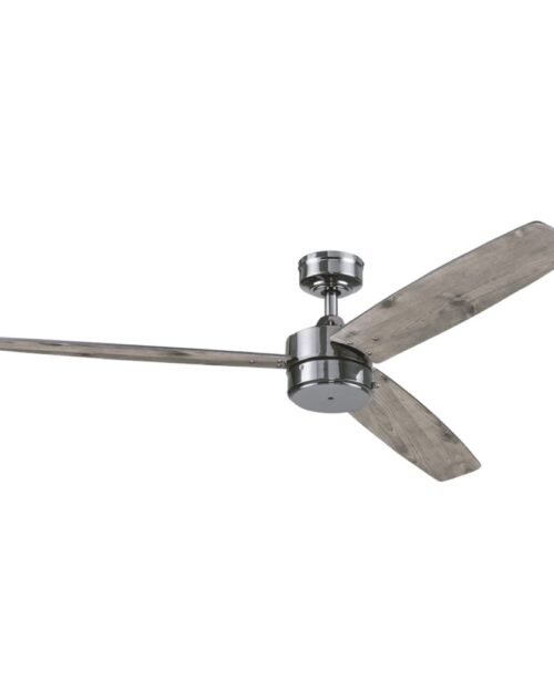 VENTILADOR KARI GUNMETAL SIN LUZ EBANO