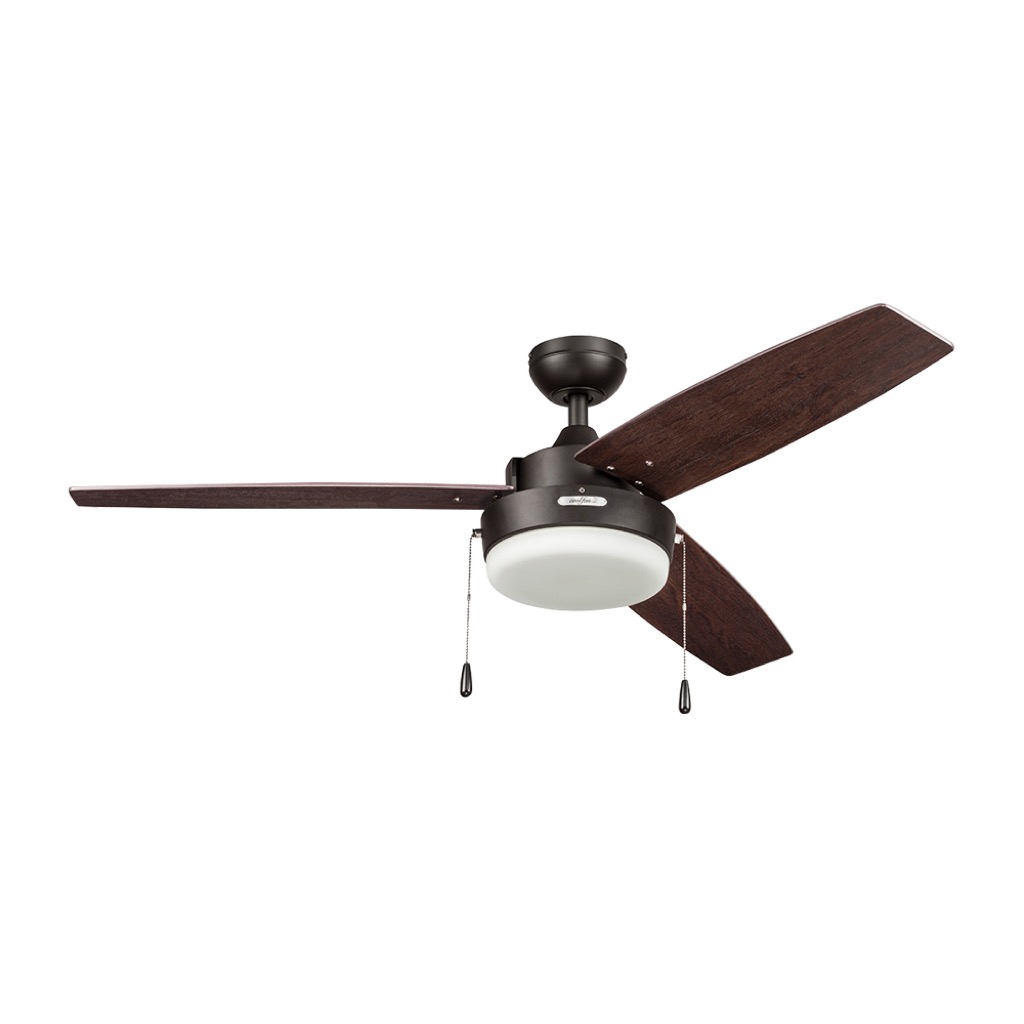 VENTILADOR MEDINA BRONCE 2 LUCES ASPAS CASTAÑO COOLFAN